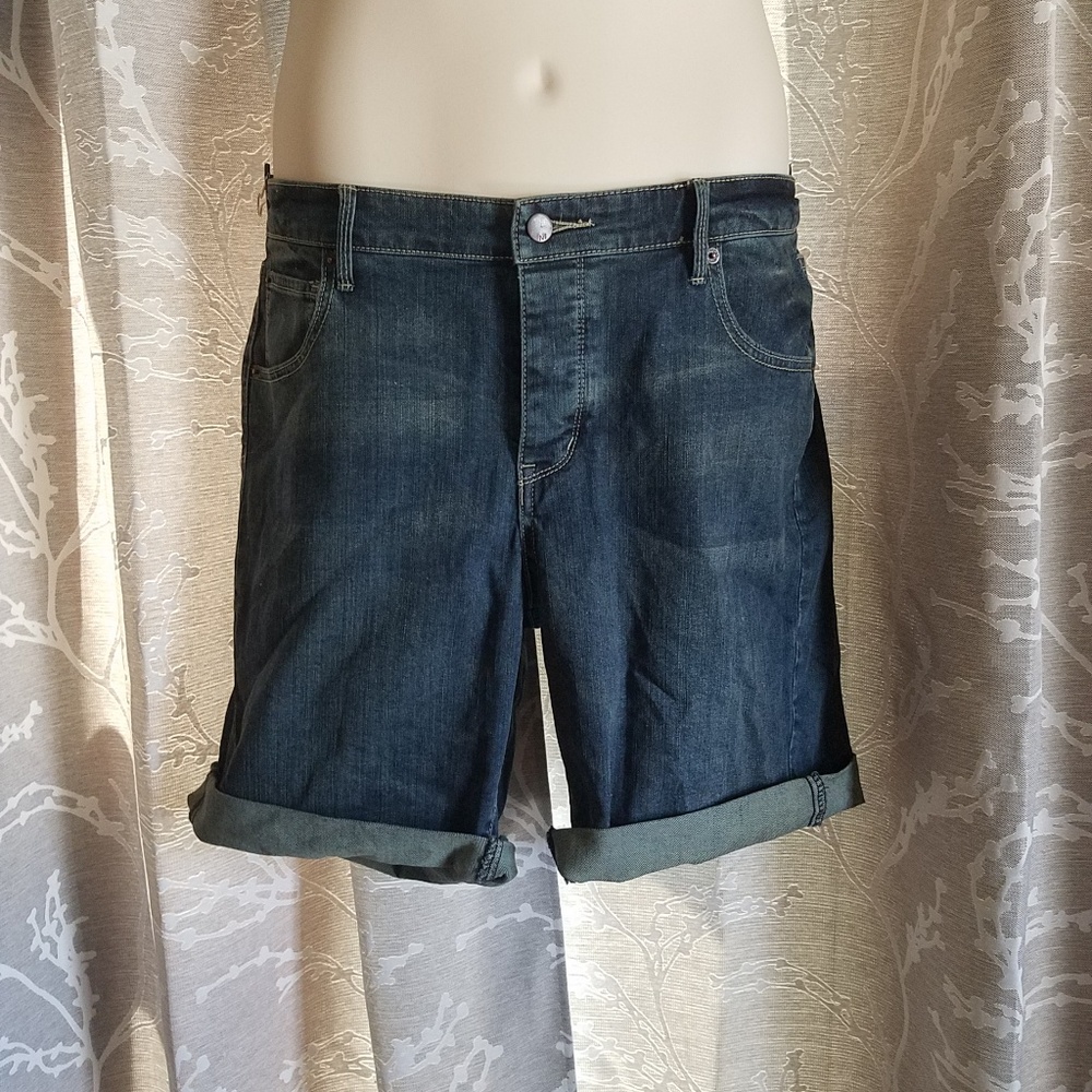 Plus size jean shirts